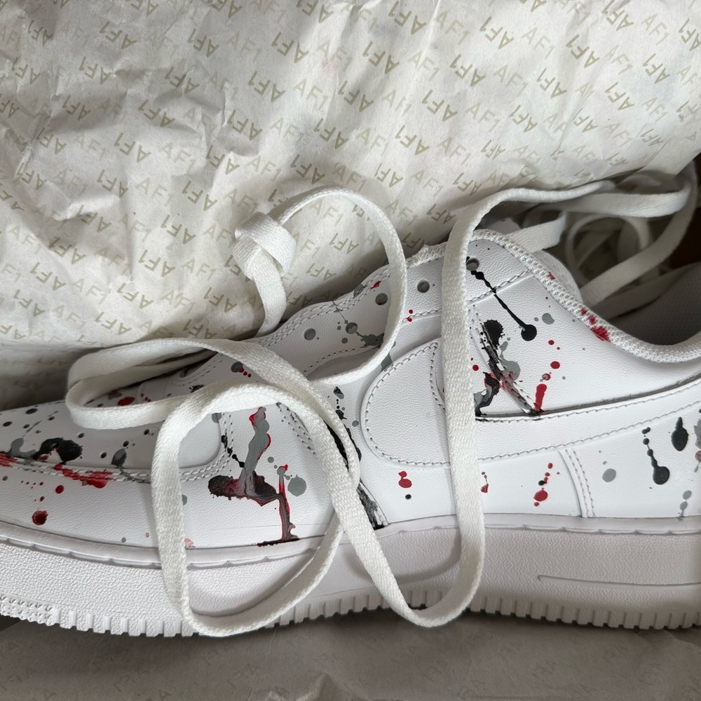 Nike Air Force 1 - Custom Splatter - Picture 3 of 8